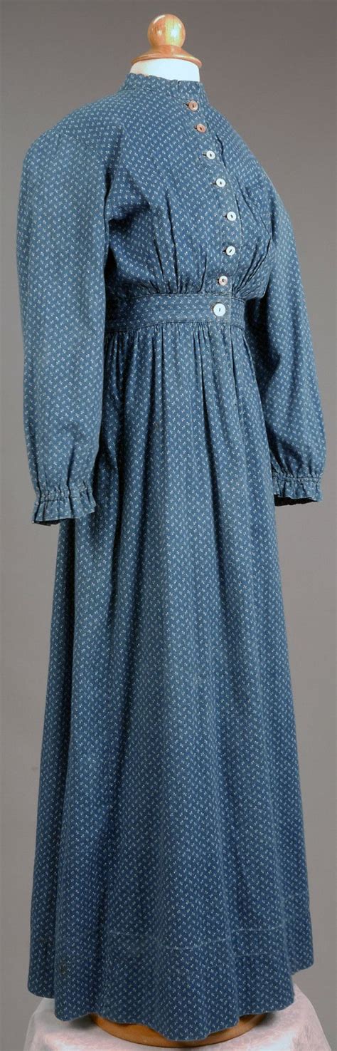 Check Label Cotton Dress in Calico 